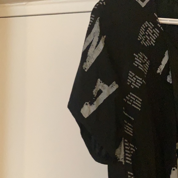 Beachy Text-Printed, Midi-length Dress, w/ Pockets - Picture 6 of 8